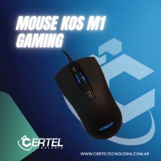 Mouse GAMER Kosmo M1 Luz RGB 6 Botones