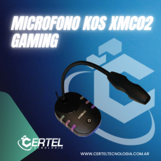 Microfono Kosmo PC XMC C/Luz RGB