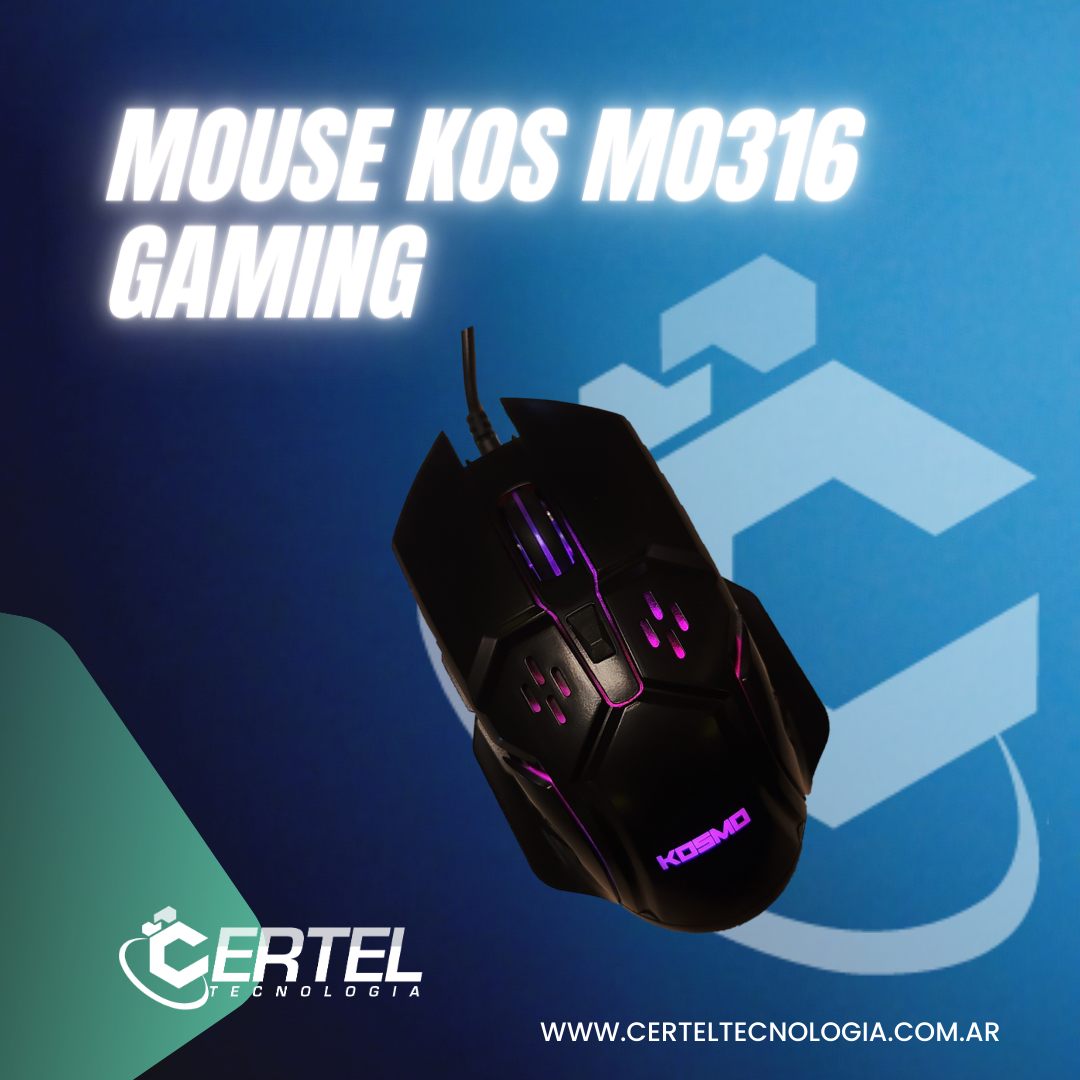 Mouse GAMER Kosmo MO 316